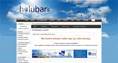 Desktop Screenshot of holubar.sk